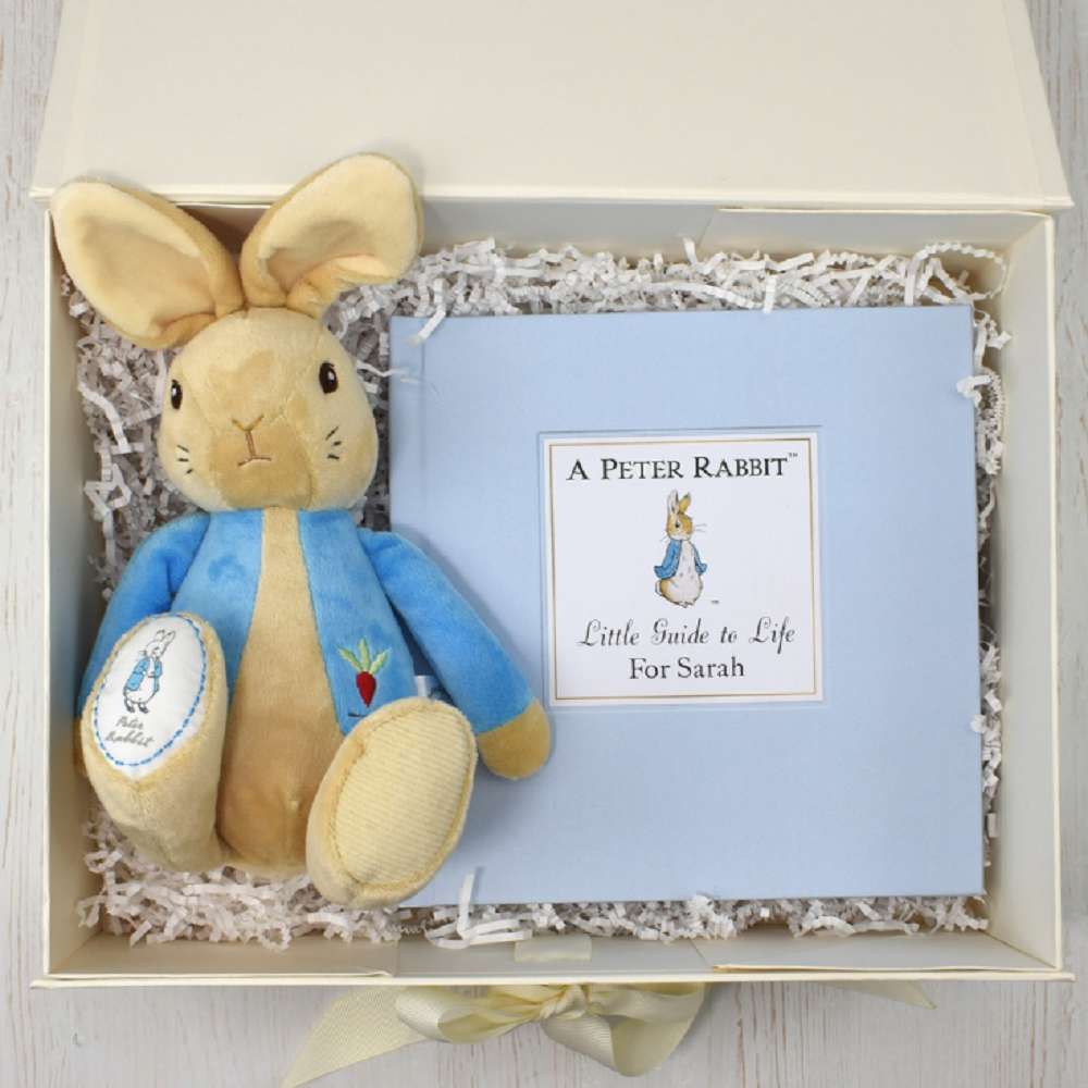Peter Rabbit Guide to Life Personalised Book and Plush Toy Set