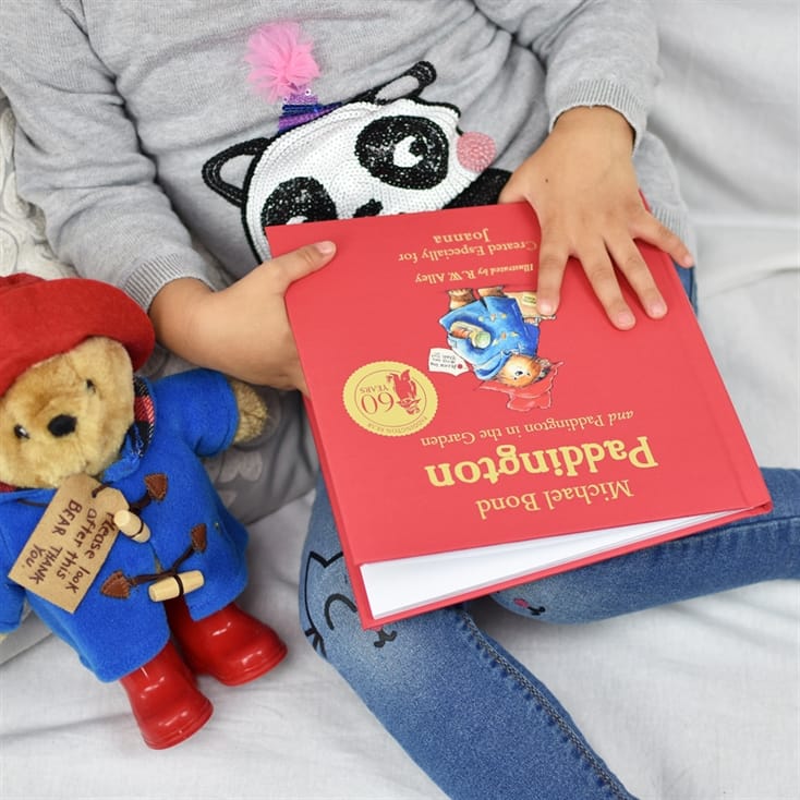 Paddington Bear Plush Toy Personalised Book Gift Set