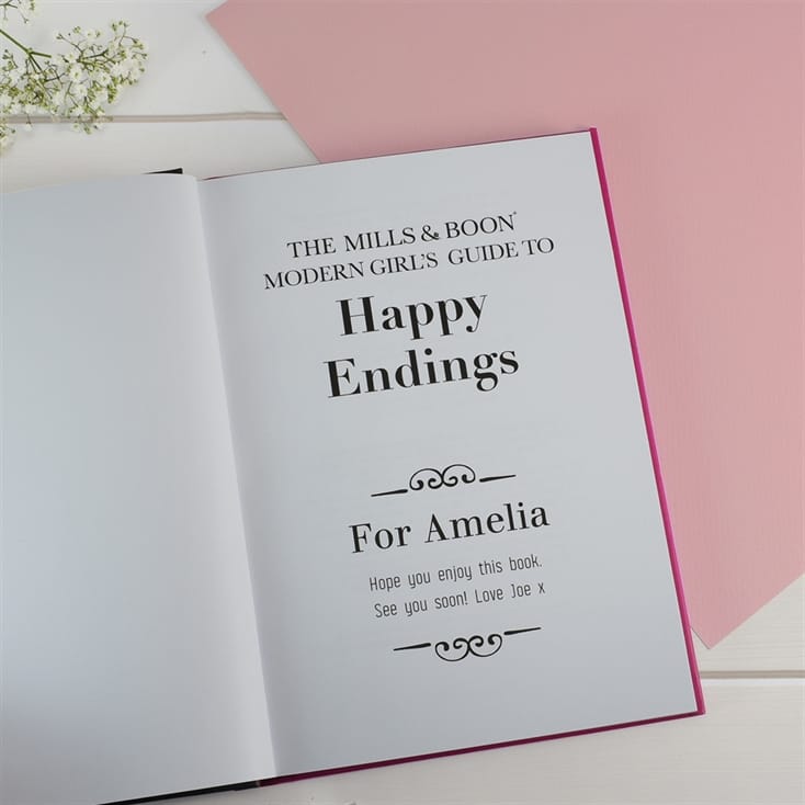 Personalised Mills and Boon Modern Girl's Guide to Happy Endings