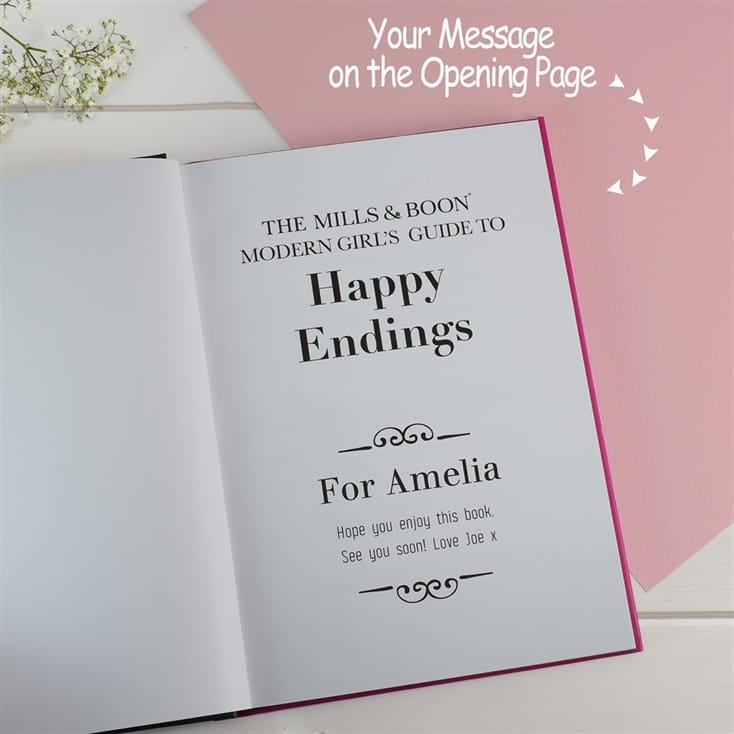 Personalised Mills and Boon Modern Girl's Guide to Happy Endings