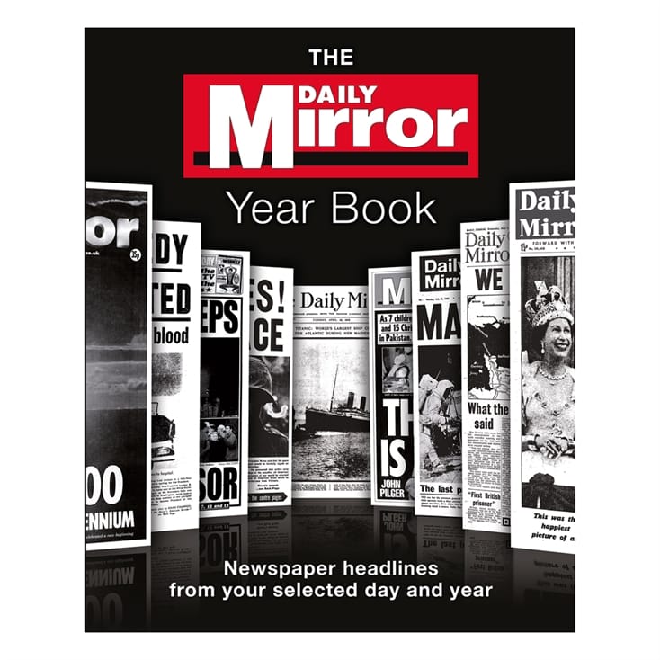 Personalised Softback Mirror Newspaper Year Book