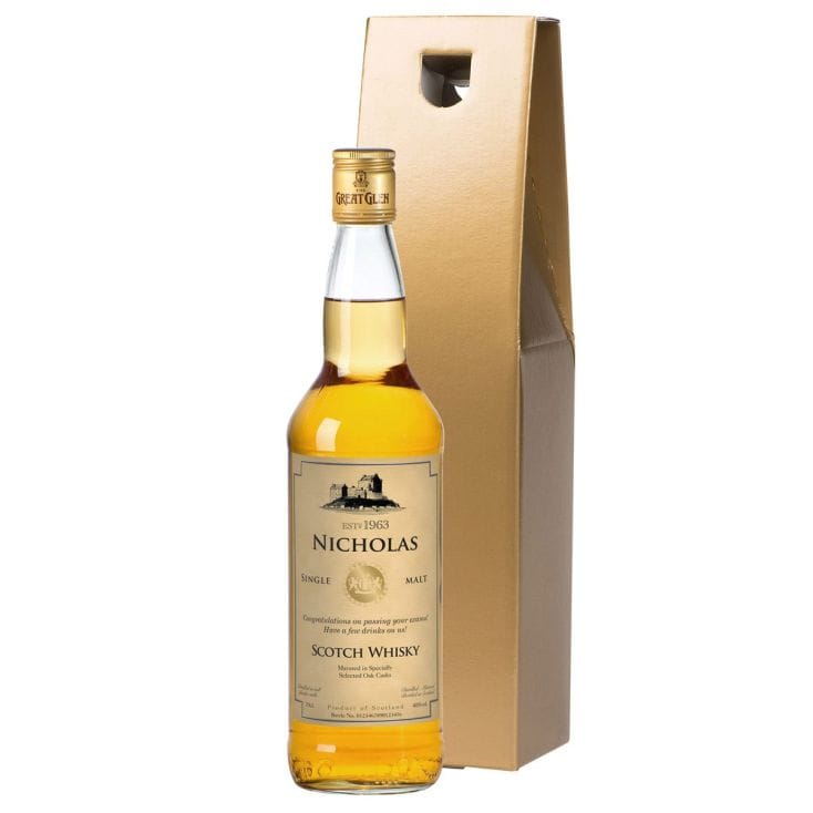 Personalised Single Malt Whisky in Gift Box