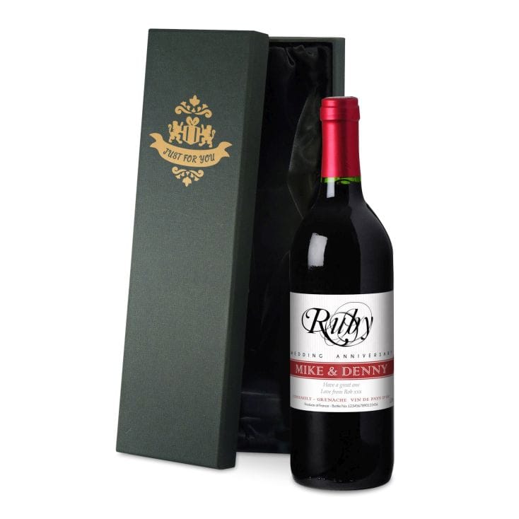 40th Wedding Anniversary Gifts Ruby Anniversary Find Me A Gift