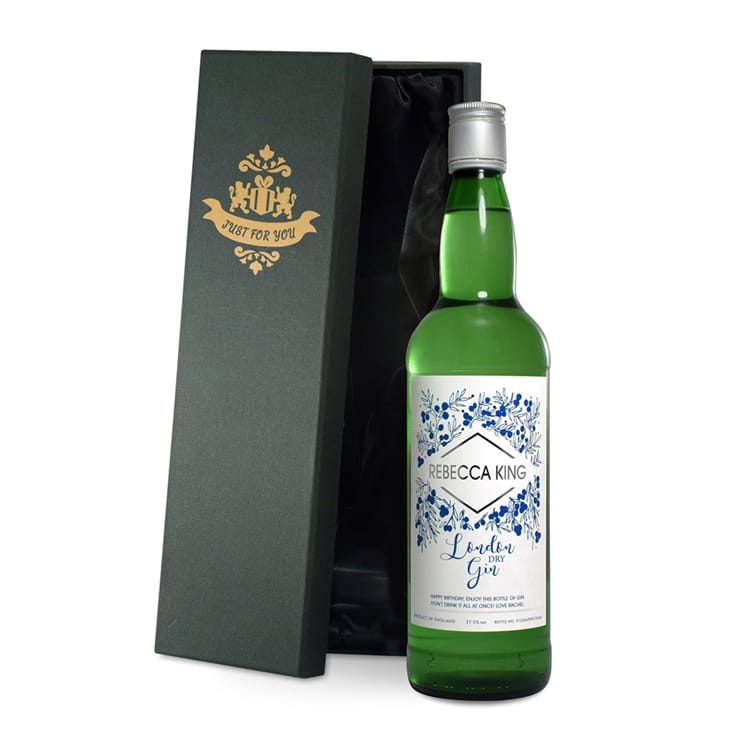 Personalised Gin In A Box Find Me A Gift