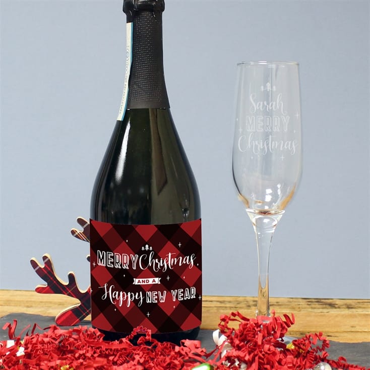 Merry Christmas Prosecco Gift Set
