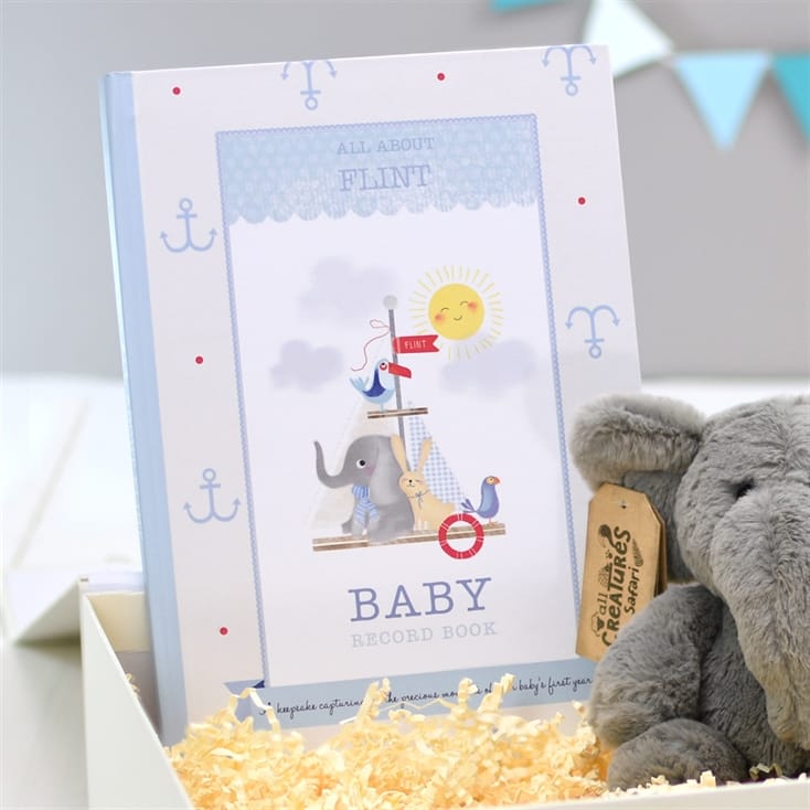 personalised baby record book