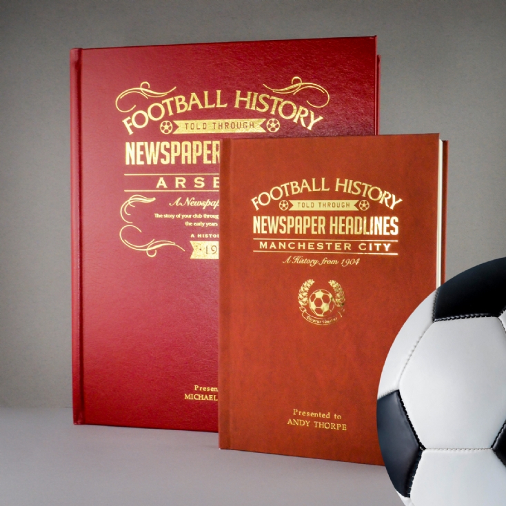 Personalised Football Books Find Me A Gift