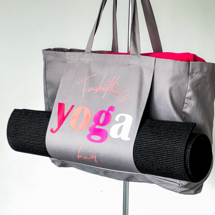 Yoga Dude Bag, Mens Yoga Mat Bag, Boyfriend Gift, Husband Gift, Guys Yoga Mat Bag, Yoga Mat Carrier