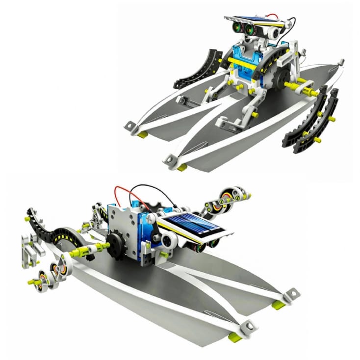 Solar Powered Transforming Robot Kit