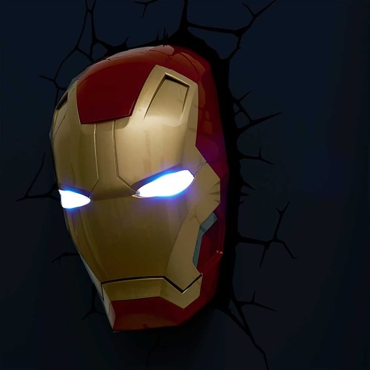 Iron Man 3D Wall Light