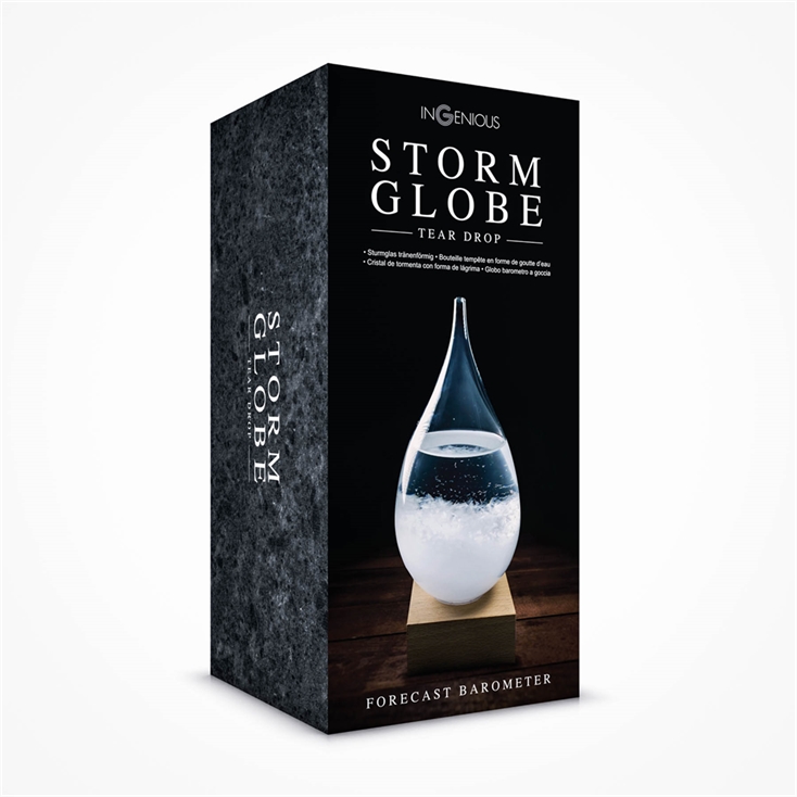 Tear Drop Storm Glass Globe 