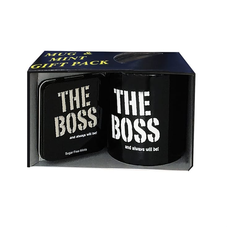 The Boss Mug Gift Set | Find Me A Gift