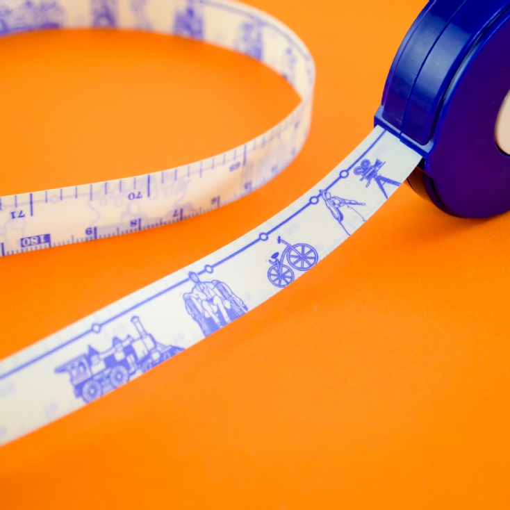 World Timeline Novelty Tape Measure Find Me A Gift