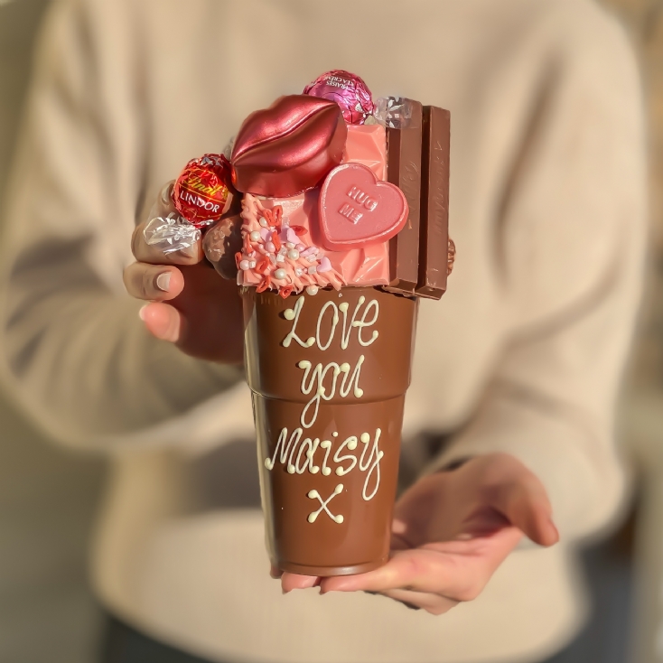 Personalised Valentine's Chocolate Smash Cup