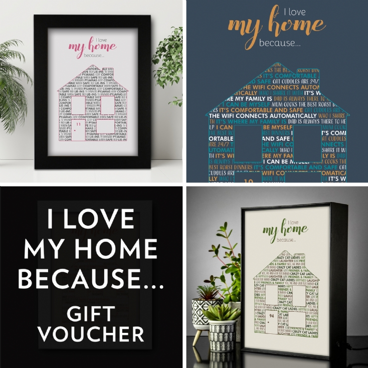 Personalised Home Wall Art Gift Voucer Find Me A Gift