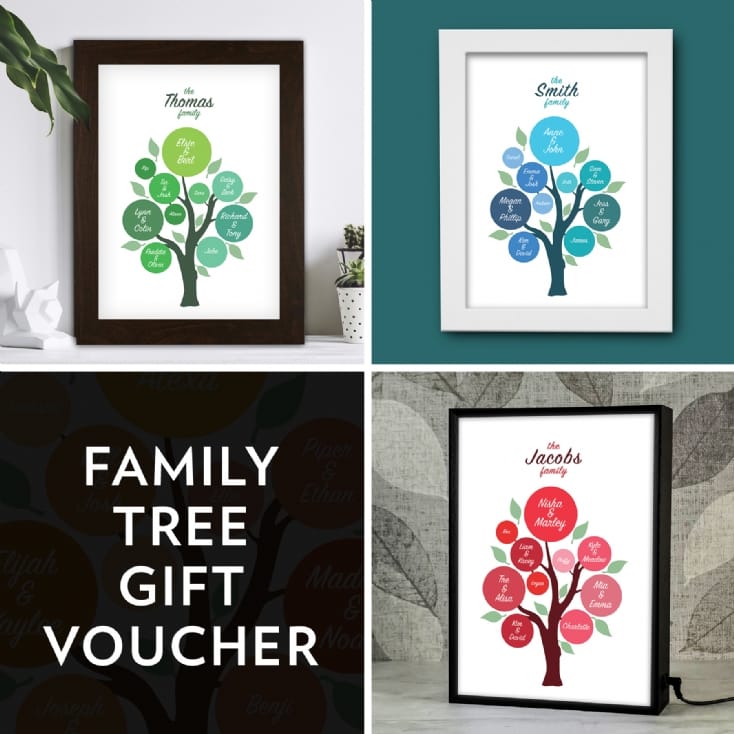 Personalised My Family Tree Gift Voucher