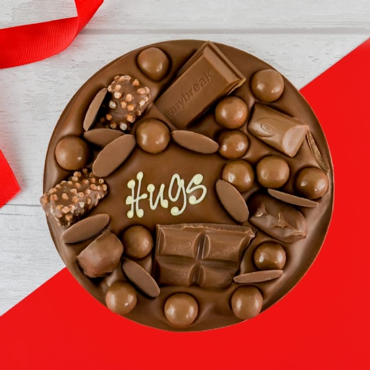 Personalised Letterbox Chocolate Hug 