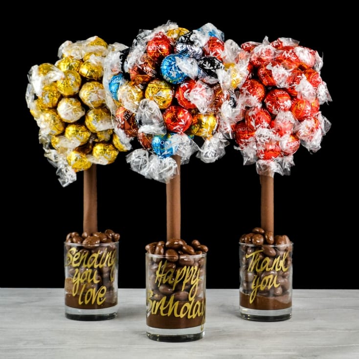 Personalised Lindor Chocolate Trees