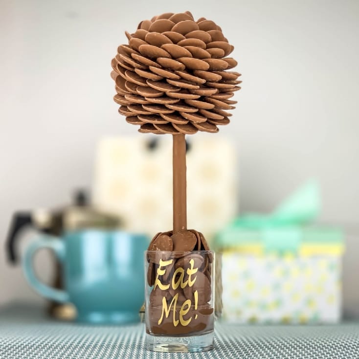 Personalised Chocolate Button Tree