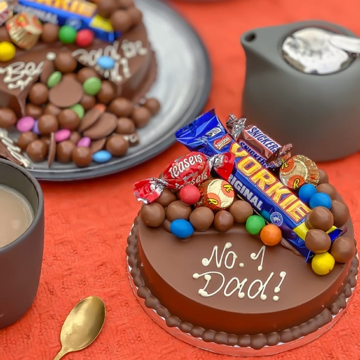 Personalised Mini Chocolate Smash Cake