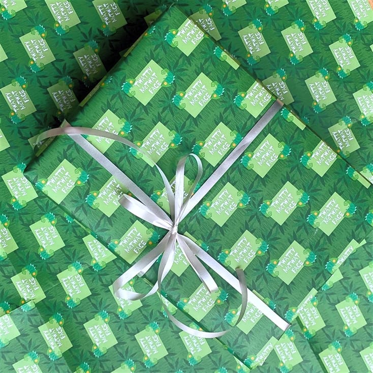 T Word Wrapping Paper