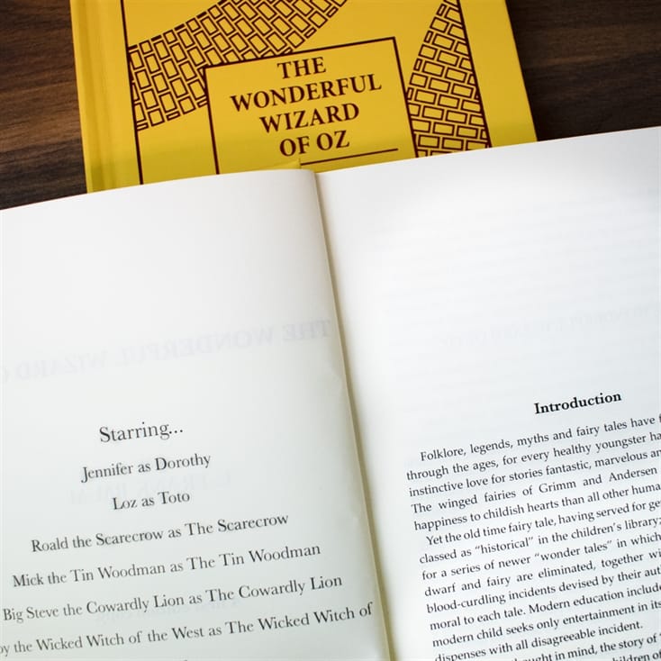 Personalised The Wonderful Wizard of Oz Book