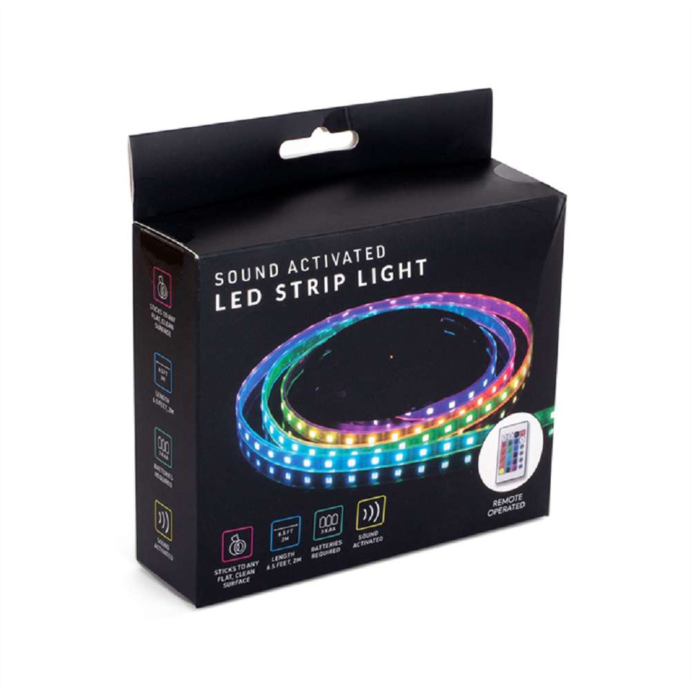 Sound Activated Led Lights With Remote 