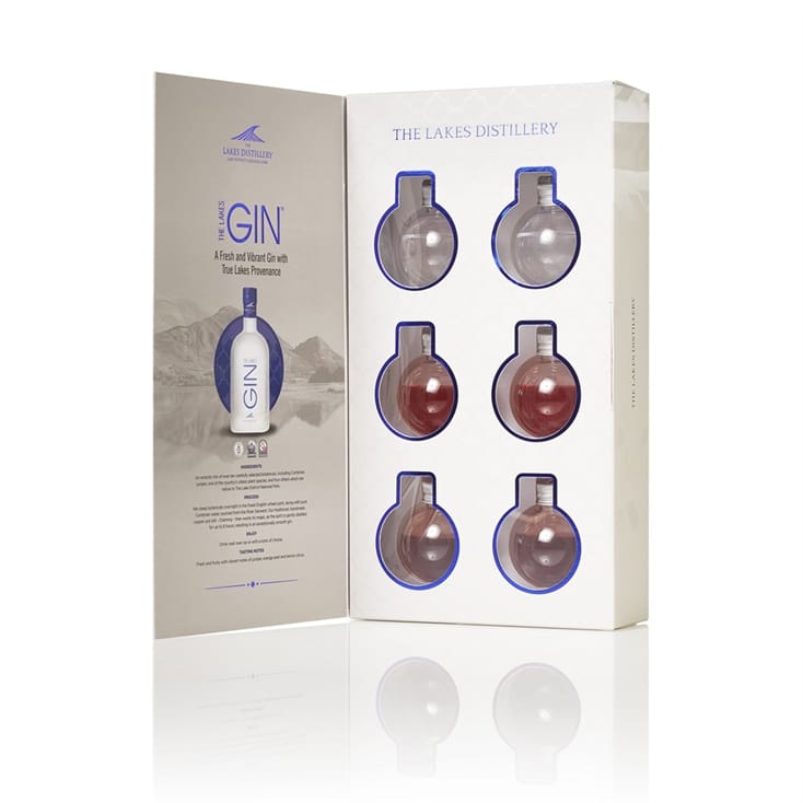 The Lakes Gin Filled Baubles Gift Set