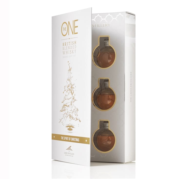 Christmas Whisky Baubles Gift Set
