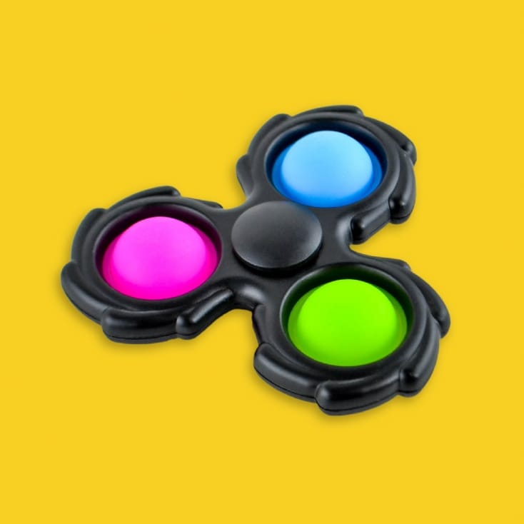 Push Popper Fidget Spinner | Find Me A Gift
