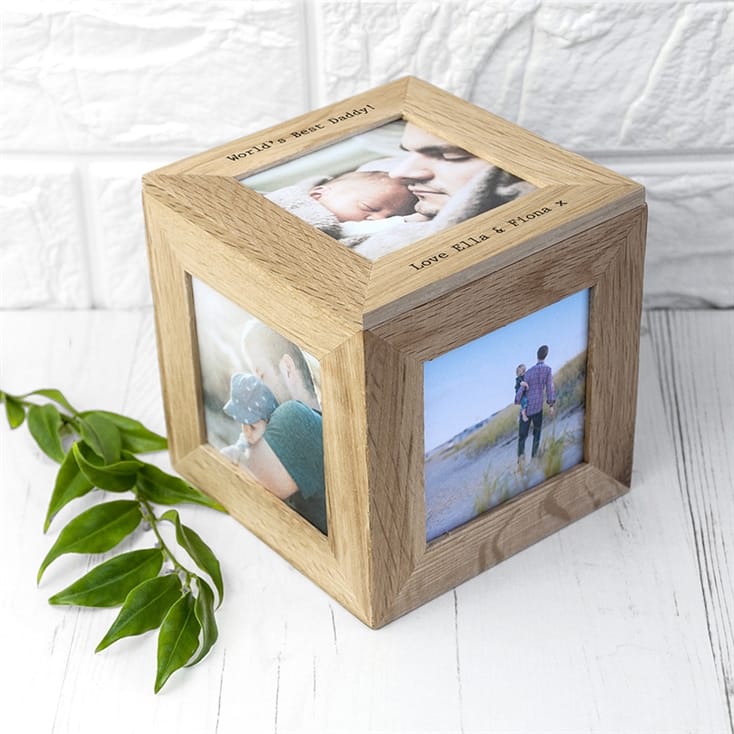 Personalised Photo Cube Keepsake Box | Find Me A Gift