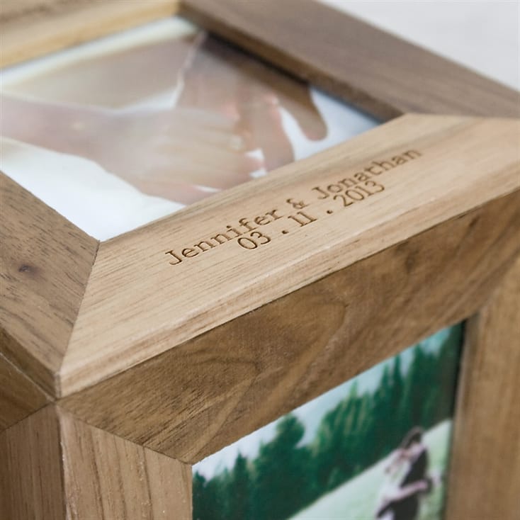 Personalised Photo Cube Keepsake Box