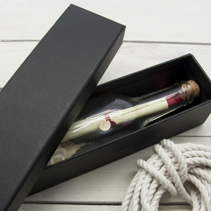 Luxury Personalised Message In A Bottle