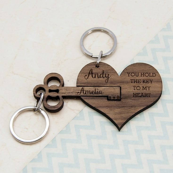 to my husband keyring