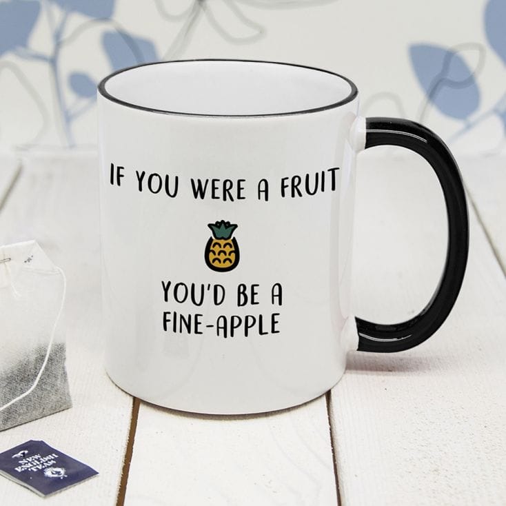 Personalised Fine-Apple Mug
