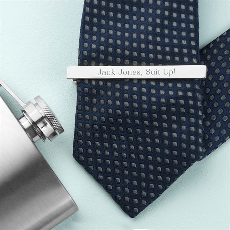 Engraved Tie Clip