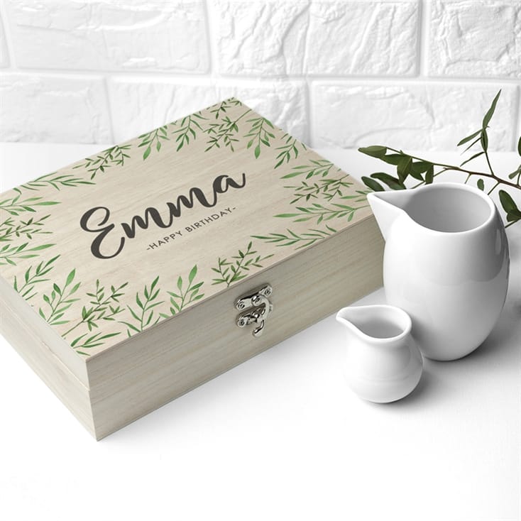 Personalised Positivi-tea Tea Box
