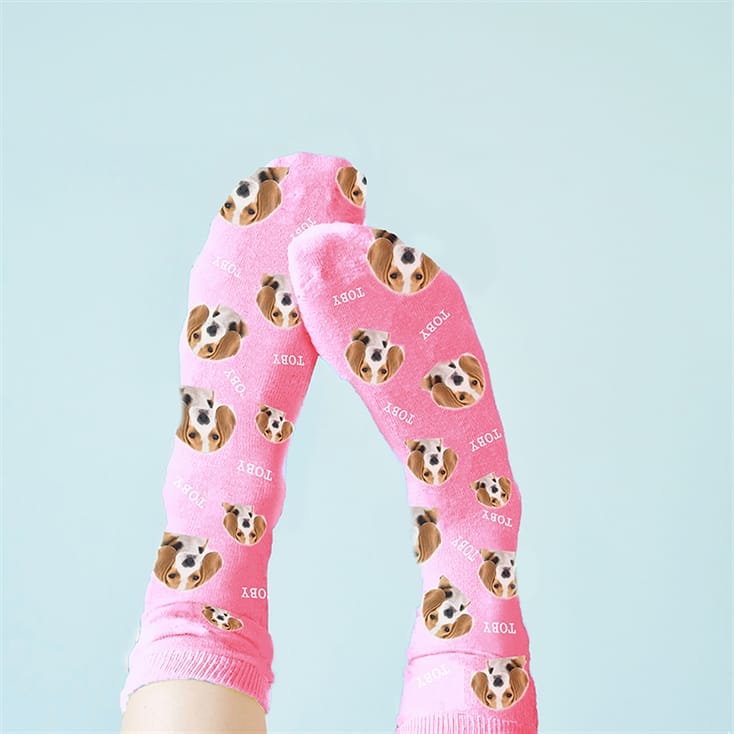 Personalised Pet Photo Socks
