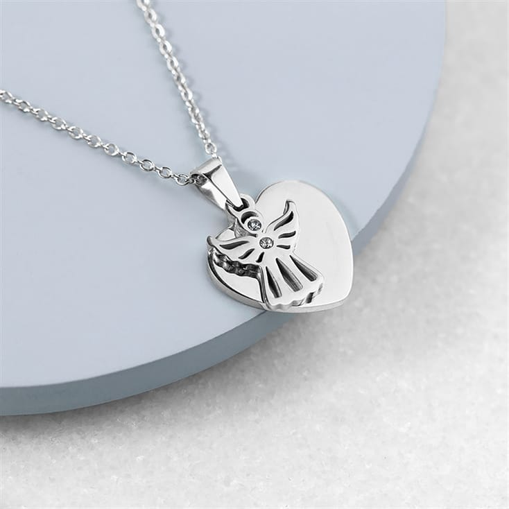 Personalised Guardian Angel Necklaces