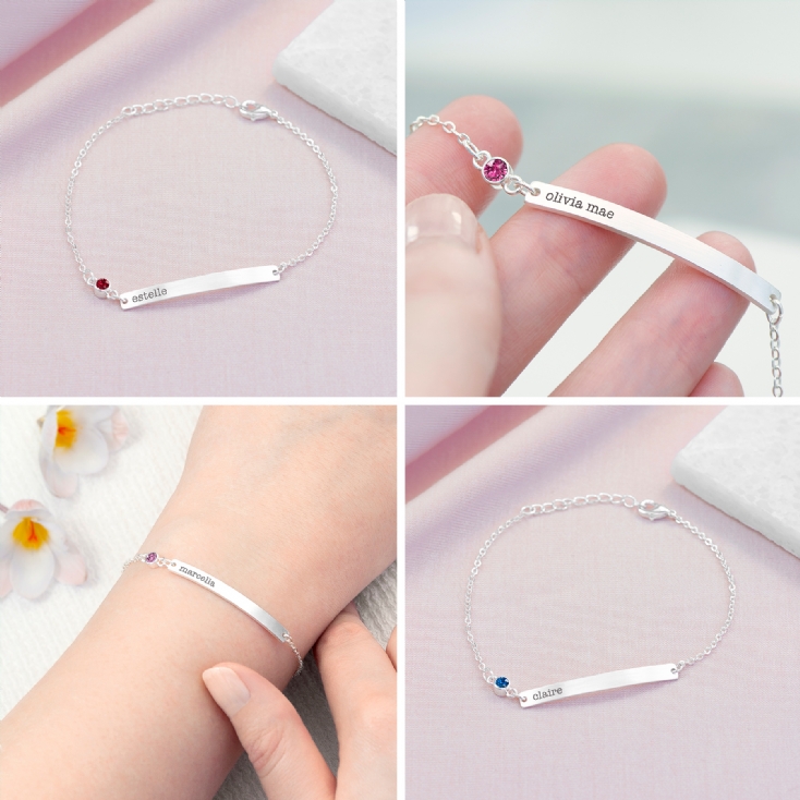 Swarovski personalised best sale bracelet