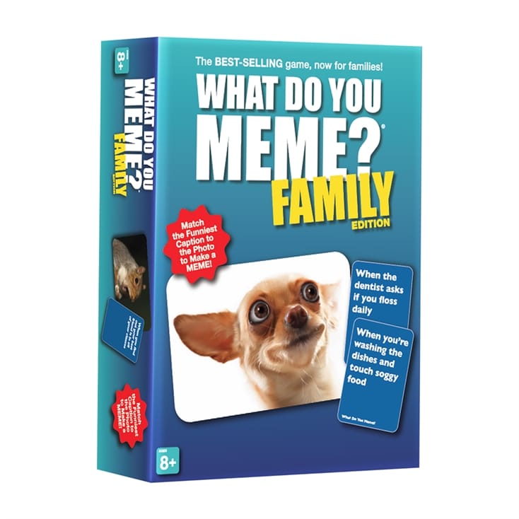 What Do You Meme? Game Family Edition Find Me A Gift