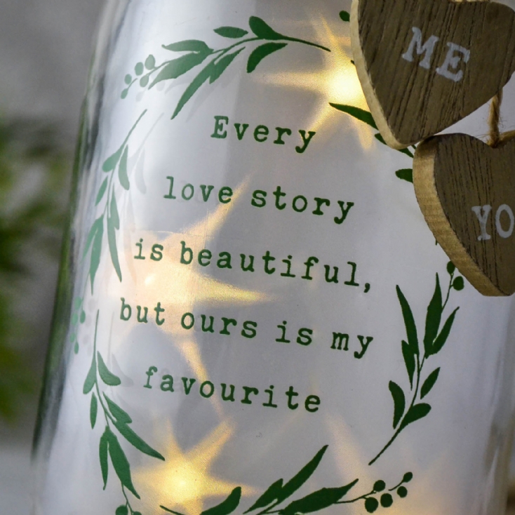 Our Story is My Favourite Light Up Jar
