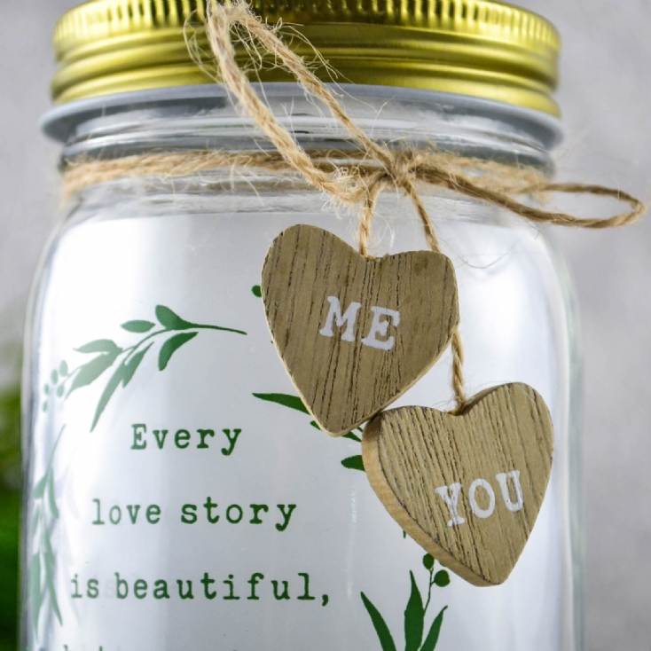 Our Story is My Favourite Light Up Jar