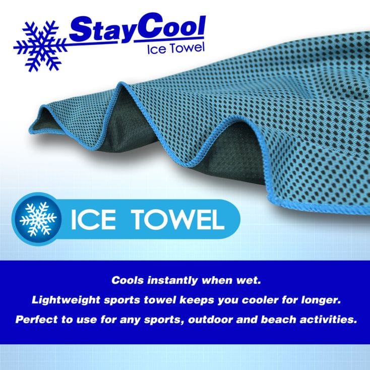 towel that stays cool when wet