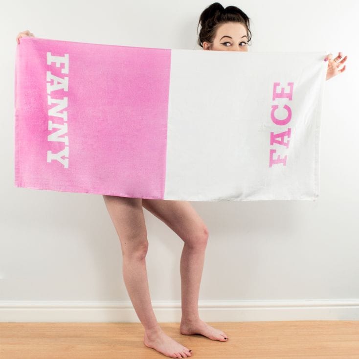 Rude Women's Nether Regions Face Towel