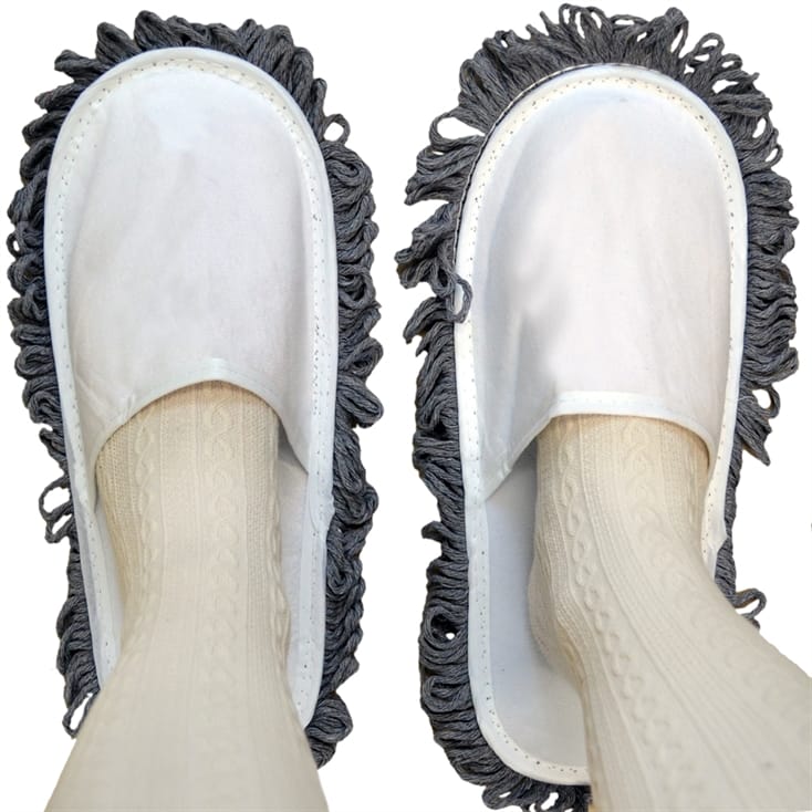 Dust Mop Slippers For Lazy Floor Mopping Find Me A Gift