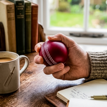 Cricket Ball Squeezy Stress Ball