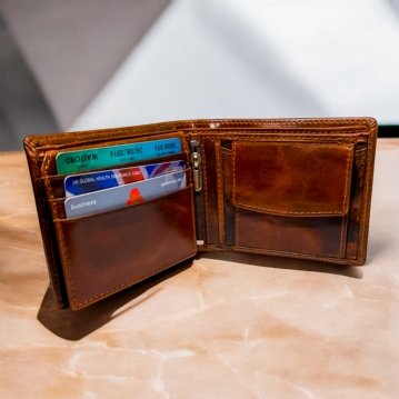 Rugby Buffalo Leather Wallet