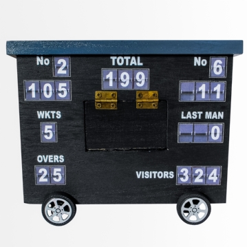 Cricket Scorecard Desk Tidy