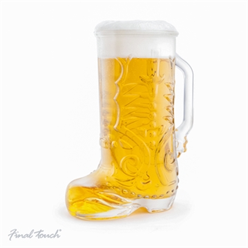 Wild West Cowboy Boot Pint Glass